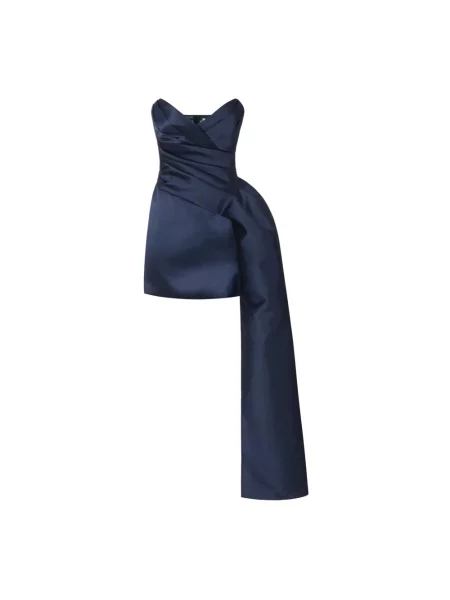 Sukienka mini Elisabetta Franchi niebieska
