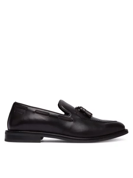 Loafersy Gant brązowe