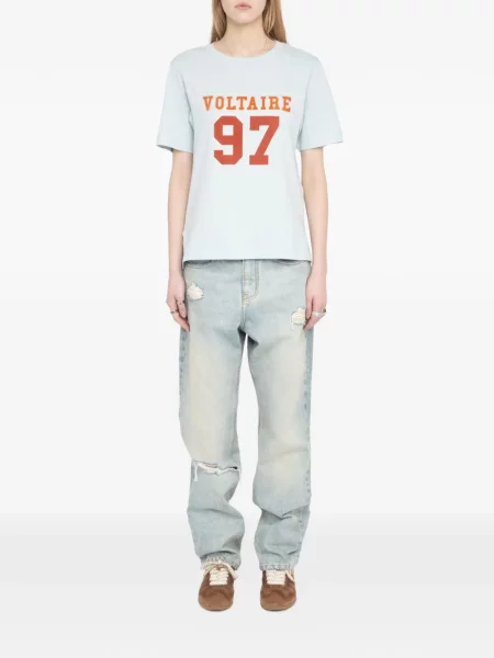 Tricou Zadig&voltaire albastru