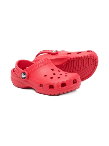 Chodaki dziecięce Crocs czerwone