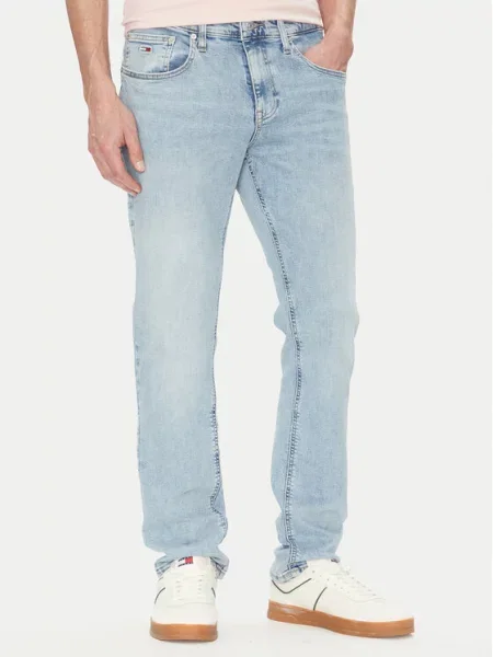 Tommy Jeans Jeansy Scanton Světle modrá
