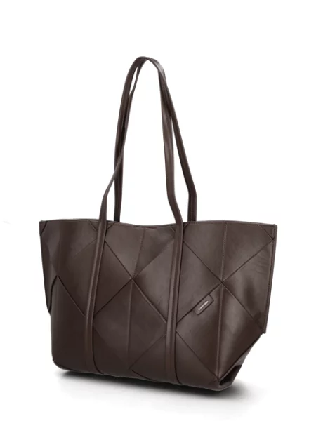 Kabelka Calvin Klein hnědá