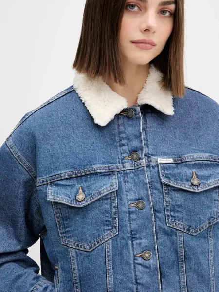 Джинсова куртка Guess Jeans демісезонна oversize