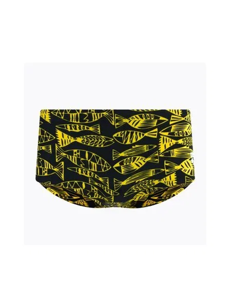 Плавки Arena Fisk Low Waist Short black/yellow star чорні