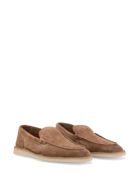 Zomšinės loaferiai Dolce & Gabbana ruda