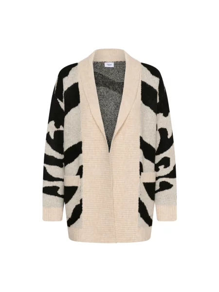 Dzianinowy sweter Saint Tropez beżowy