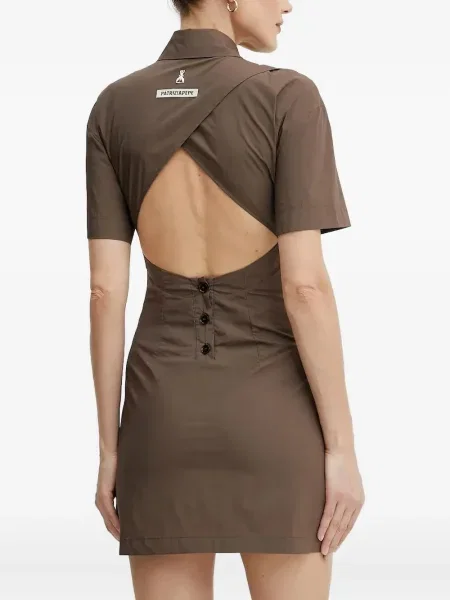 Rochie Patrizia Pepe de costum maro