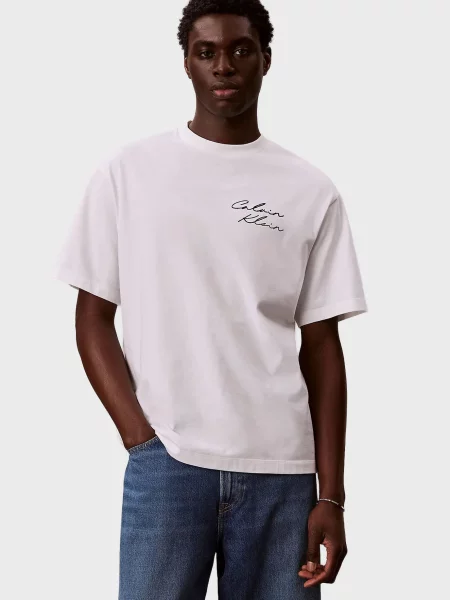 Футболка Calvin Klein Jeans біла