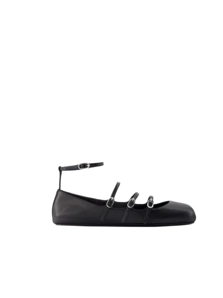 Balerinki Alexander Mcqueen czarne