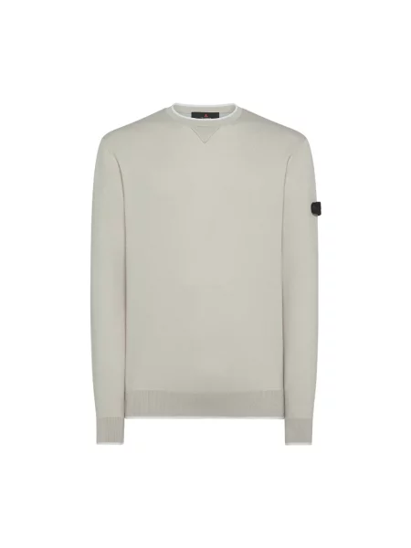 Bluza nierozpinana Peuterey z logo beżowa