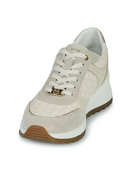 Sneakerși Geox alb