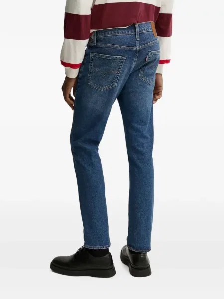 Gulerat blugi Levi's® cu glugă în carouri albastru