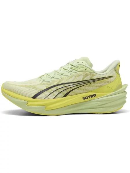 Puma pantofi de alergat Deviate NITRO verde