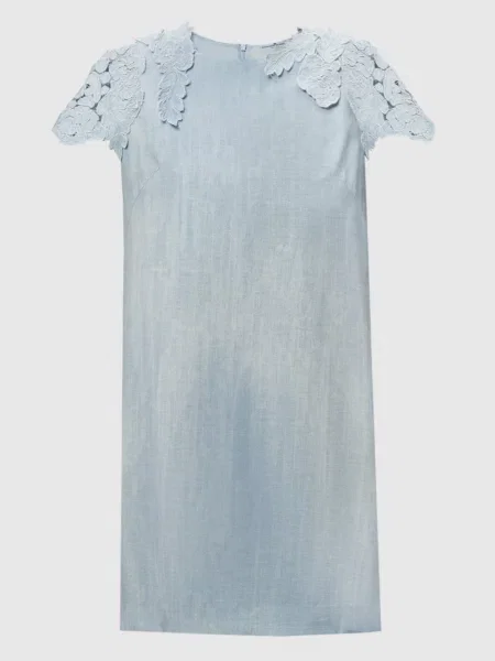 Сукня з аплікацією Ermanno Scervino блакитна