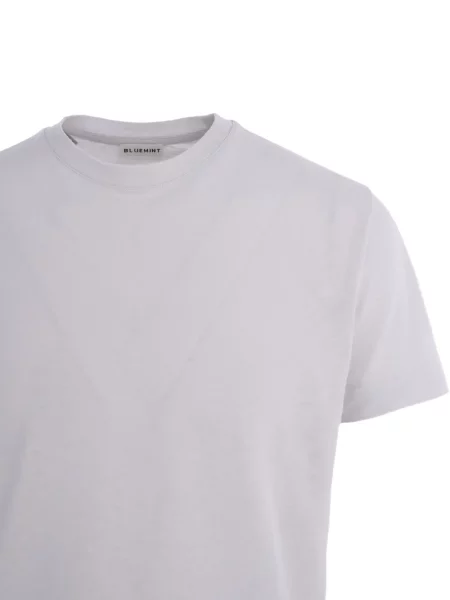 Tricou Bluemint cu decolteu rotund alb