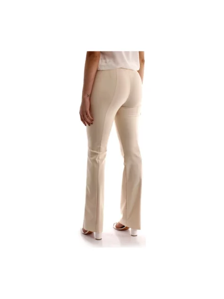 Pantaloni Linea Emme Marella alb
