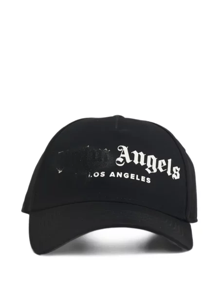 Șapcă Palm Angels cu imagine negru