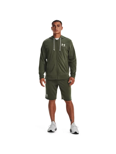 Froté mikina Under Armour zelená