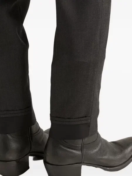 Pantaloni Prada de lână gri