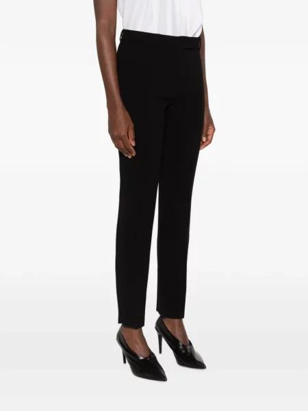 Cu centură pantaloni Max Mara negru
