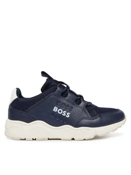 Sneakersy BOSS granatowe