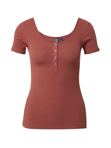 PIECES Tricou KITTE ruginiu roșu