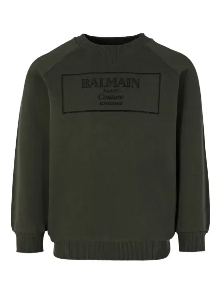 Bluza dziecięca Balmain zielona