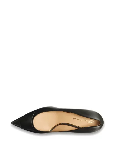 Pantofi cu toc Santoni din piele negru