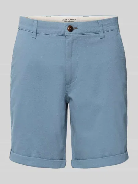 Szorty o kroju regular fit z fakturowanym wzorem model ‘FURY’ Jack & Jones