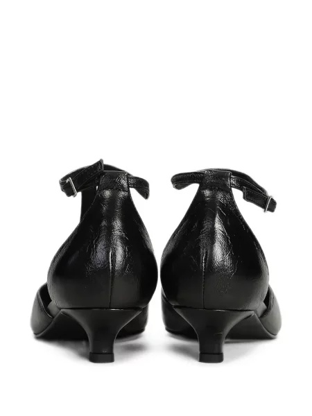 Pantofi cu toc Bibi Lou cu tepi negru