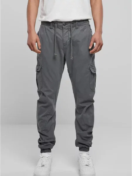 Běžecké cargo kalhoty Uc Men šedé