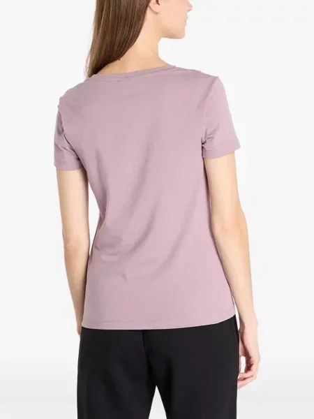 Μπλούζα Ea7 Emporio Armani με σχέδιο ροζ