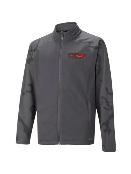 Kurtka dla dzieci Puma X Batman Training Jacket Jr szara