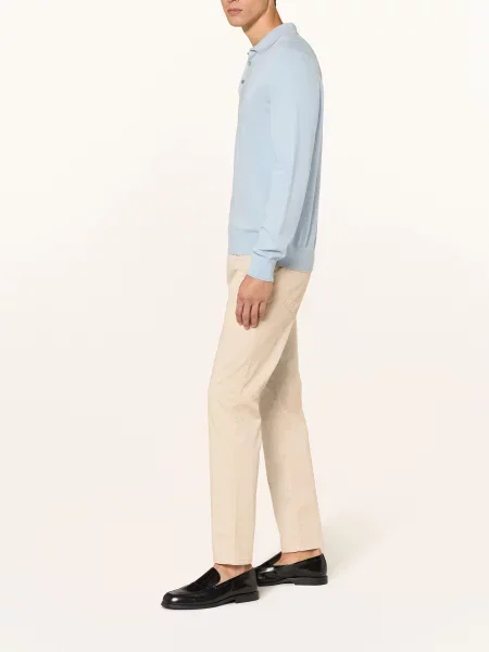 Boss Kalhoty Re.Maine Regular Fit béžová