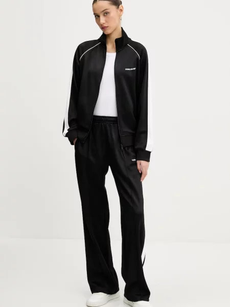 GUESS JEANS Pantaloni / alb negru