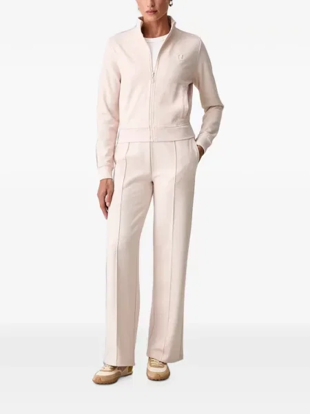 Pantaloni Guess alergare cu cordon roz