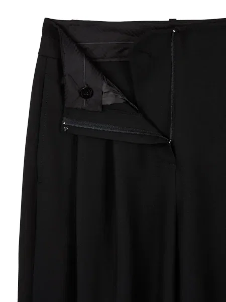 Pantaloni Studio Tomboy plisate negru