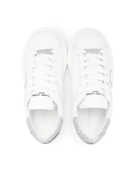 Sneakersy dziecięce Philippe Model białe