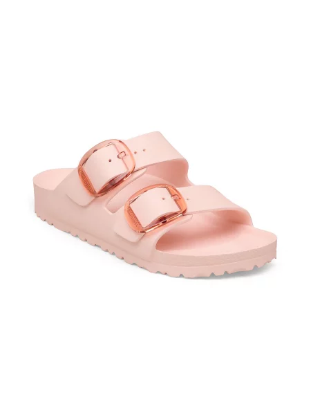Piankowe Klapki Birkenstock Arizona Big Buckle Eva różowe