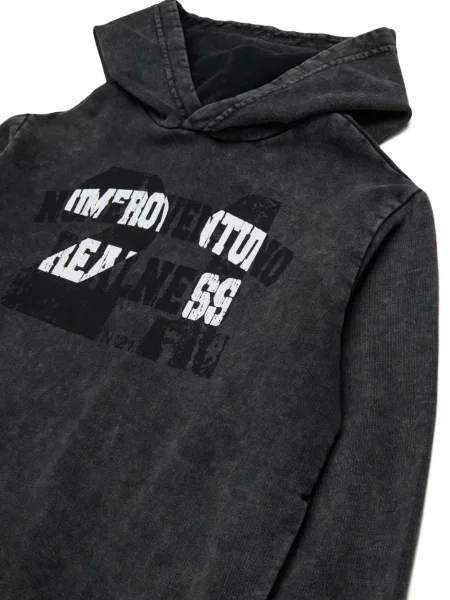 Bluza z kapturem dziecięca N°21 szara
