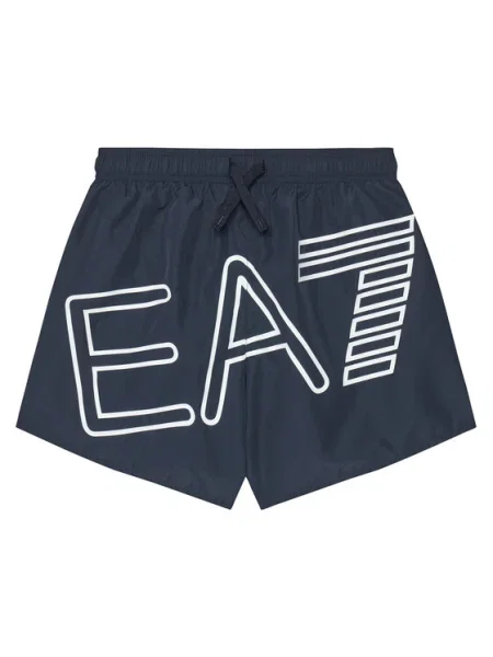 Emporio Armani Pantaloni scurți pentru înot Bleumarin