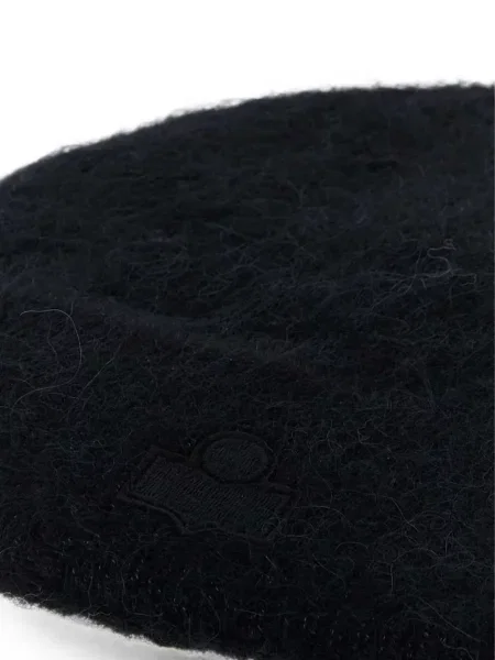 Căciulă Isabel Marant din lână alpaca negru