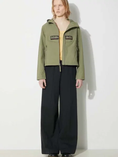 Napapijri kurtka Rainforest Op S W przejściowa zielony