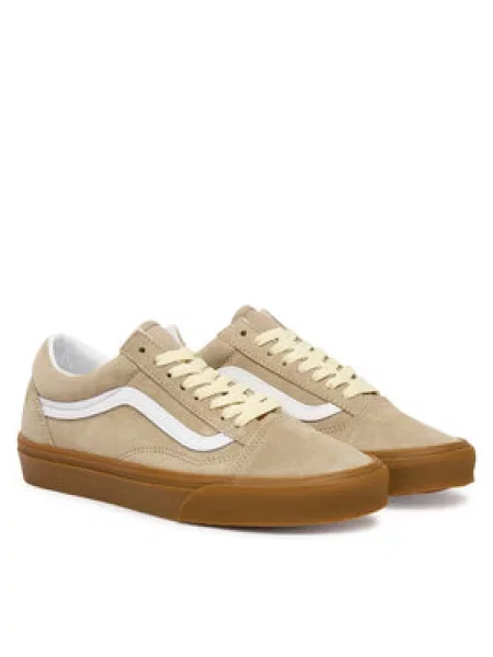 VANS Niske tenisice Old Skool bež / bijela siva