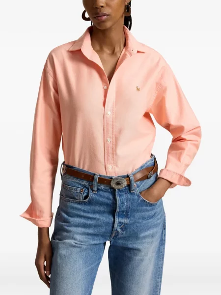 Велурени бягане с яка чорапи Polo Ralph Lauren синьо