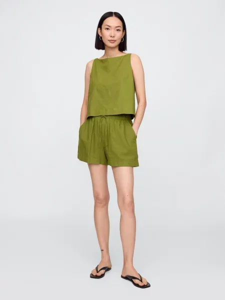 Pantaloni scurți Gap negru