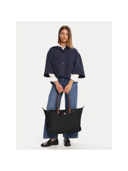 Tommy Hilfiger Rankinė Popette Maxi Tote juoda