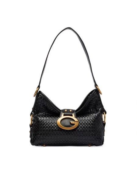 Guess Τσάντα Camden Mini μαύρο