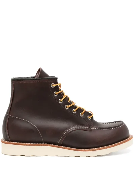 Cizme scurte Red Wing Shoes din piele clasici roșu