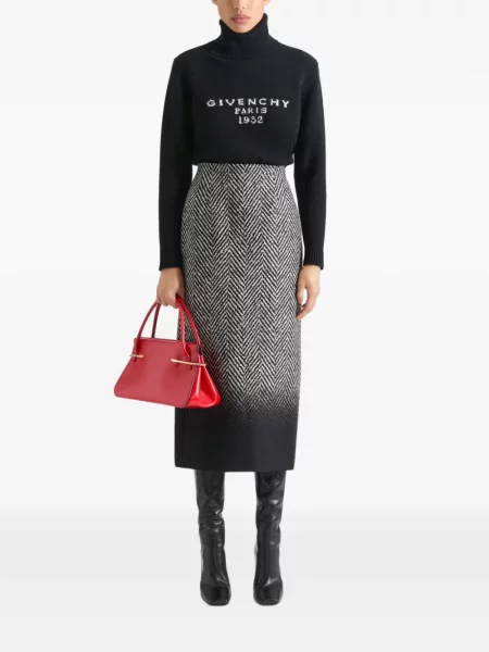 Heláncă Givenchy de lână negru